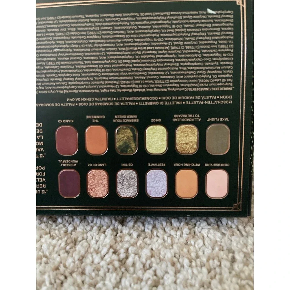 r.e.m. beauty x Wicked: For Good Ozian Forest Eyeshadow Palette BNIB